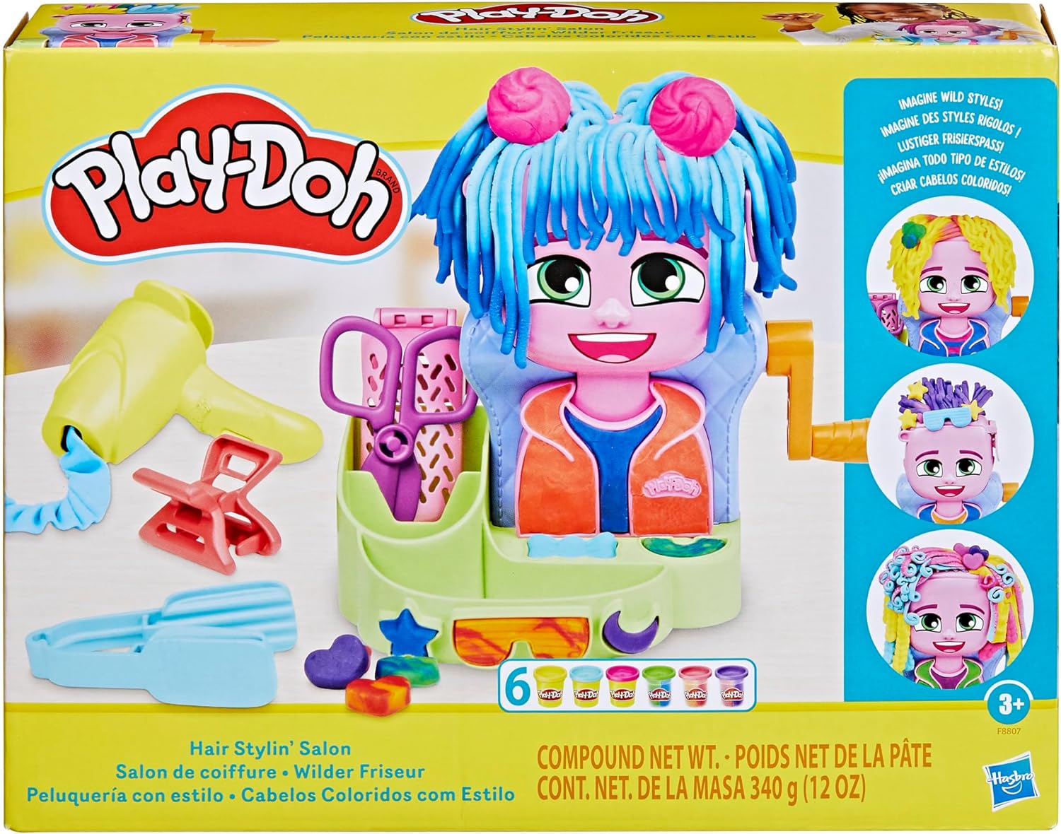 Play - Doh Hair Styling Salon Playset F8807 - Colorland Toys