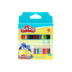 Play - Doh Half - Size Colour Pencil 12pcs KU002 - Colorland Toys