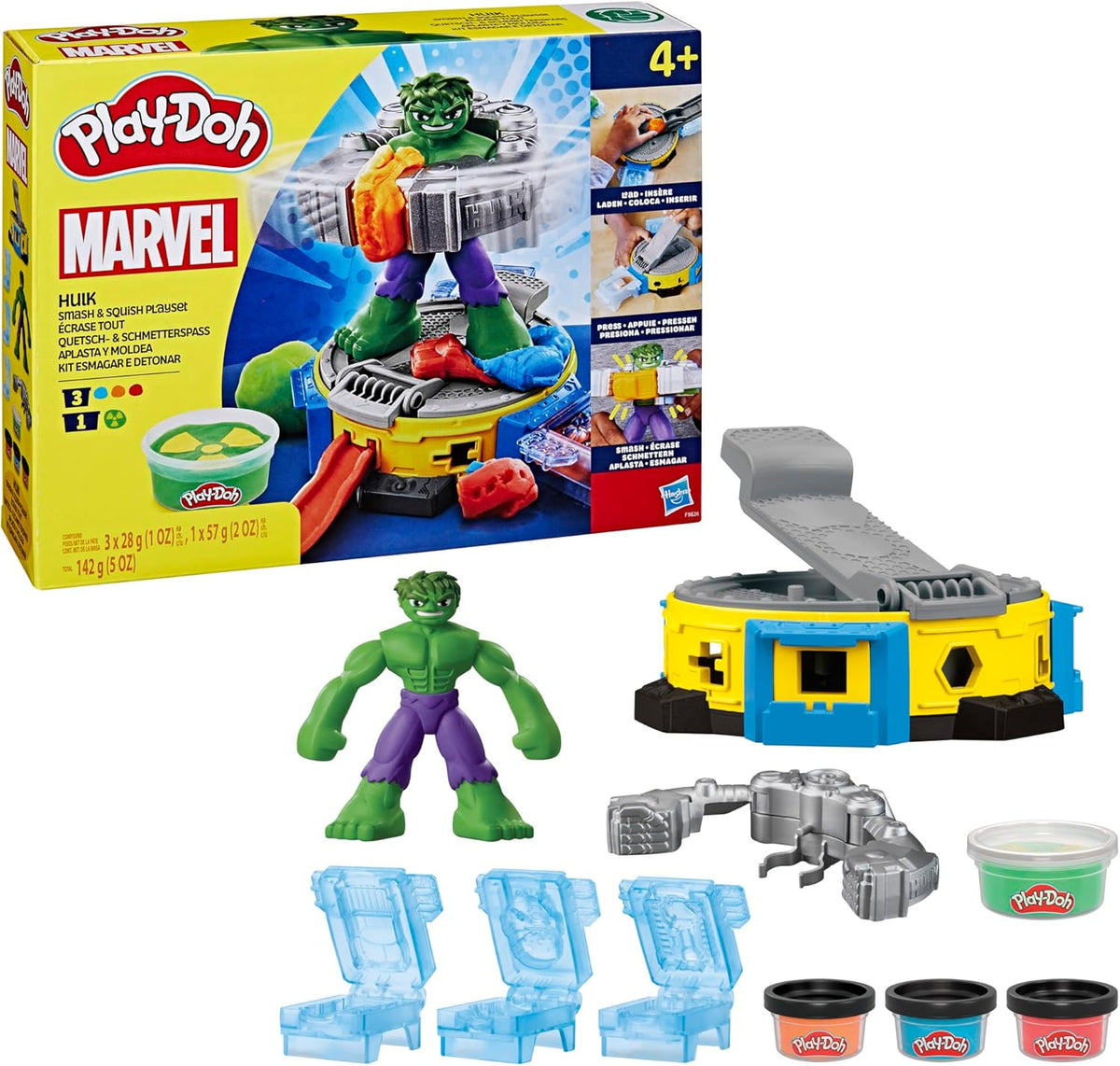 Play-Doh Jumbo Smashing Hulk F9826 — image 1