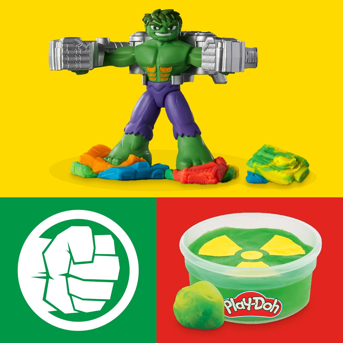 Play-Doh Jumbo Smashing Hulk F9826 — image 3
