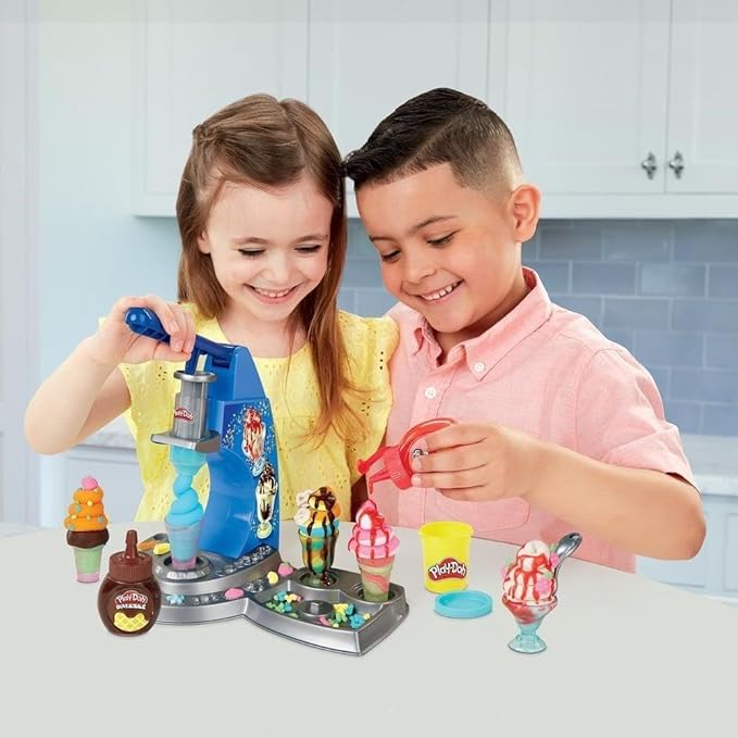 Play-Doh Kitchen Creations Drizzy Ice Cream Playset E6688 — image 3