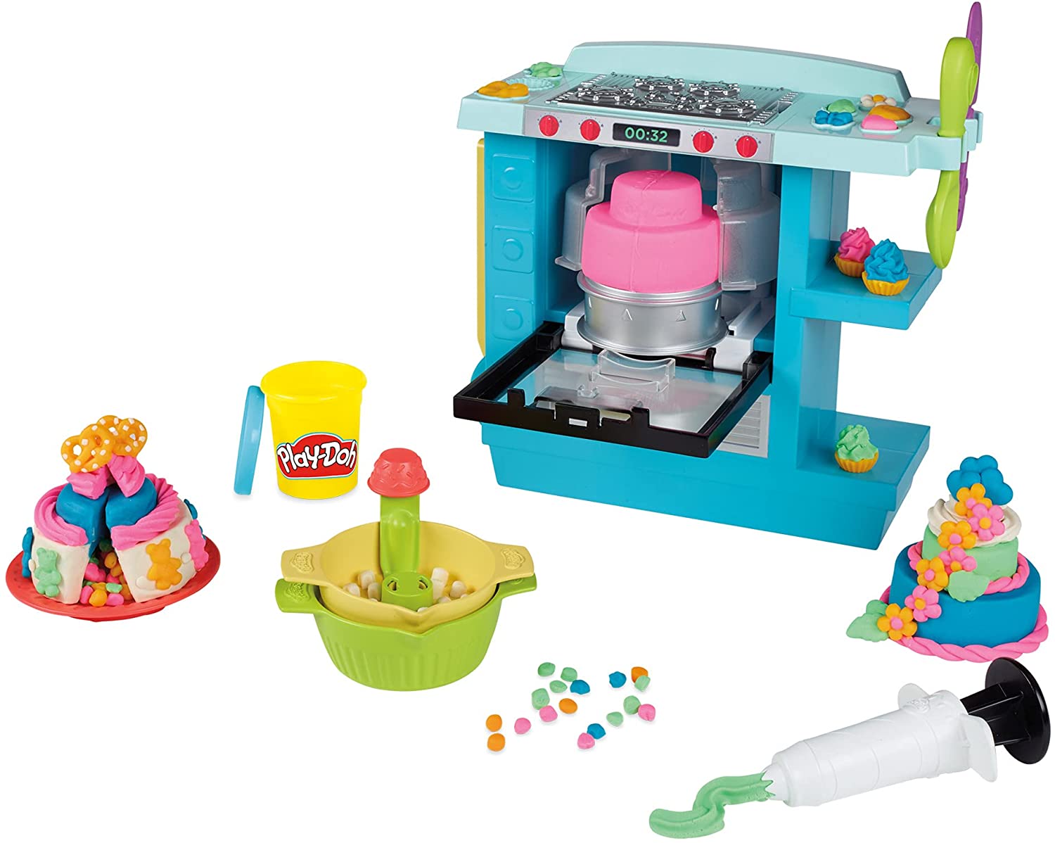 Play - Doh Kitchen Creations Rising Cake Oven Playset F1321 - Colorland Toys