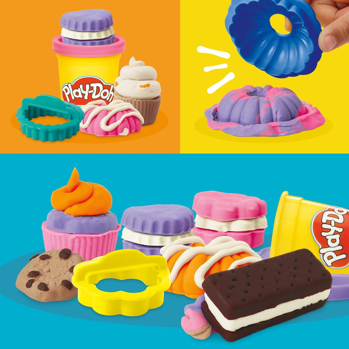 Play-Doh Little Bakery Playset, Sweet Treat Arts & Crafts for Kids 3+ — image 4