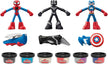 Play-Doh Marvel Heroes Adventure Set – Captain America, Spider-Man, Black Panther