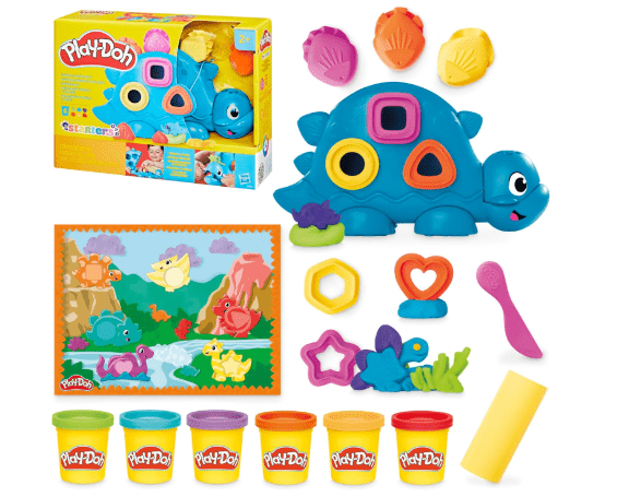 Play - Doh Shapes And Colors Dino G0491 - Colorland Toys