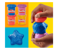 Play - Doh Shimmery Metallics 4 - Pack G1737 - Colorland Toys