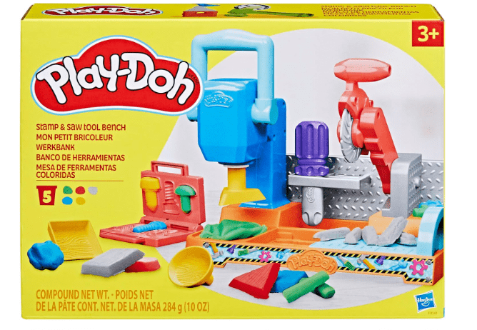 Play-Doh Stamp N Saw Tool Bench F9141 — image 1