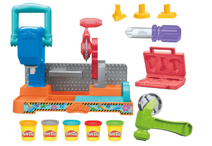 Play-Doh Stamp N Saw Tool Bench F9141 — image 2