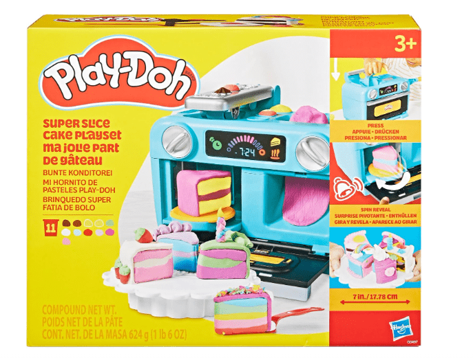 Play-Doh Super Slice Cake Playset G0497