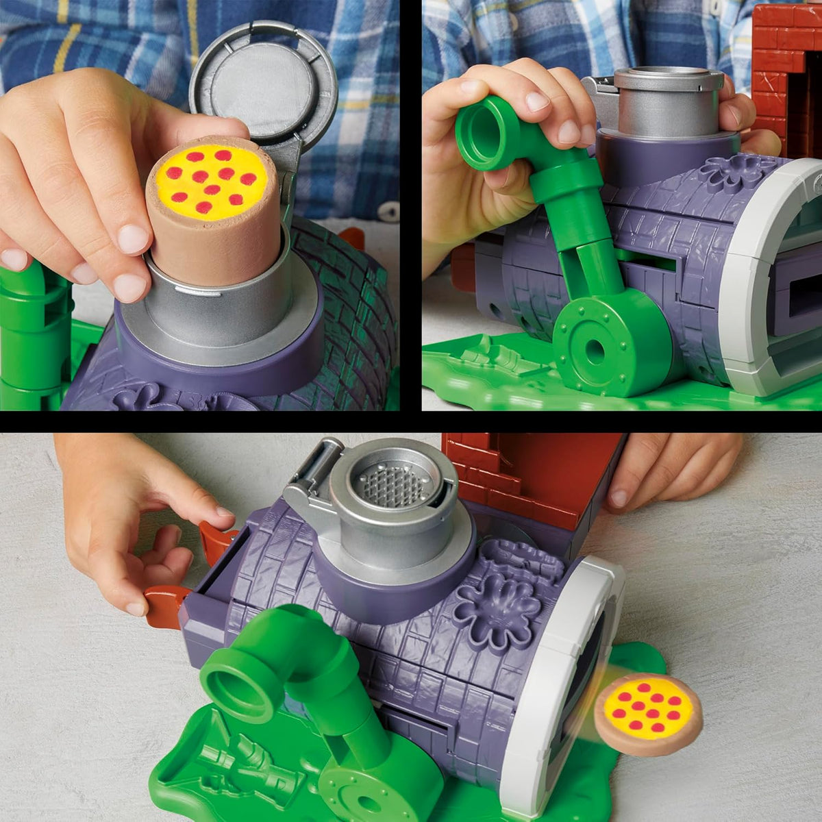 Play-Doh Teenage Mutant Ninja Turtles Slice & Blast Pizza Playset — image 3