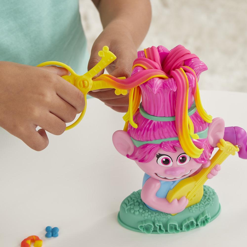 Play Doh Trolls World Tour Rainbow Hair Poppy Styling E7022 — image 5