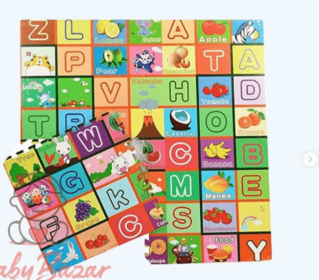 Play Mat Alphabetical Letter 60x60 AMD2262 - Colorland Toys