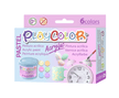 Playcolor Acrylic Paint Pastel 40ml 6pcs 20521
