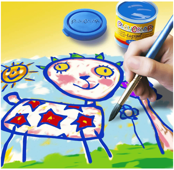 Playcolor Liquid Poster Paint Basic 40ml 12pcs 19941 - Colorland Toys