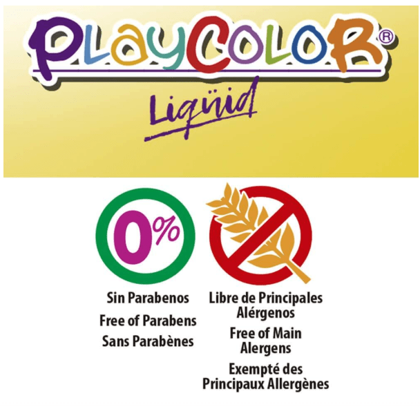Playcolor Liquid Poster Paint Basic 40ml 12pcs 19941 - Colorland Toys