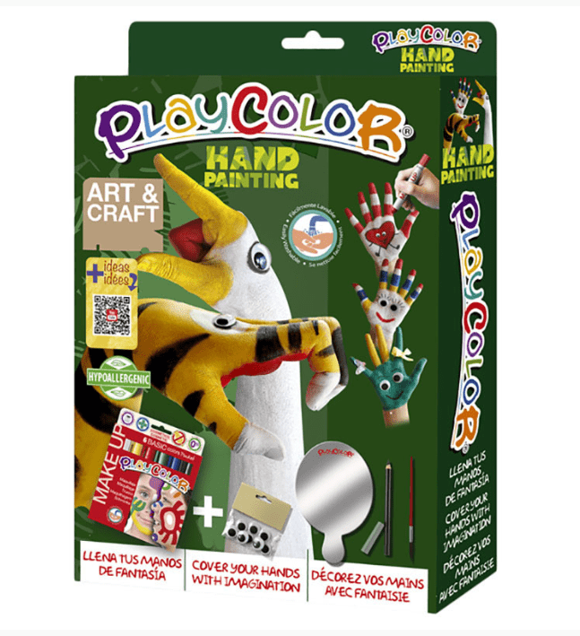 Playcolor Pack Art & Craft Hand Painting 11651 - Colorland Toys