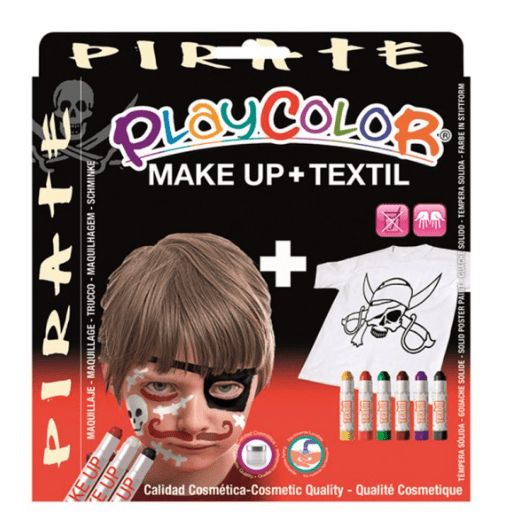 Playcolor Thematics Pirate Make Up + Textil One 58042 - Colorland Toys