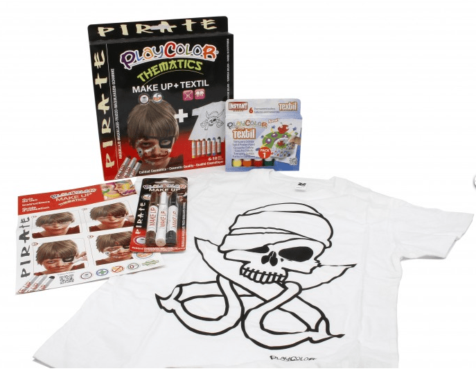 Playcolor Thematics Pirate Make Up + Textil One 58042 - Colorland Toys