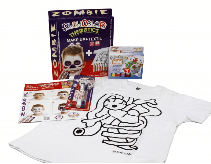 Playcolor Thematics Zombie Make Up + Textil One 58041 - Colorland Toys