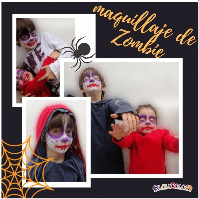 Playcolor Thematics Zombie Make Up + Textil One 58041 - Colorland Toys