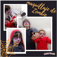 Playcolor Thematics Zombie Make Up + Textil One 58041 - Colorland Toys