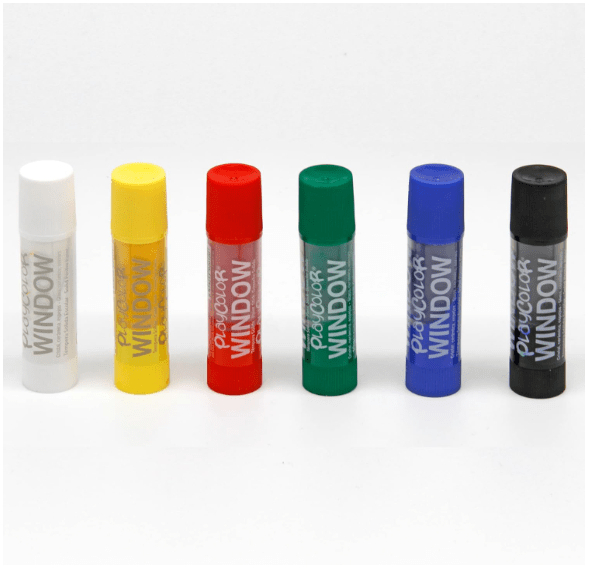 Playcolor Window One Solid Poster Paint 6pcs 02001 - Colorland Toys