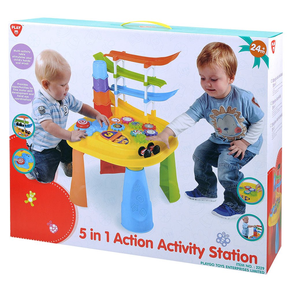 PlayGo 5 - in - 1 Action Activity Station 2229 - Colorland Toys