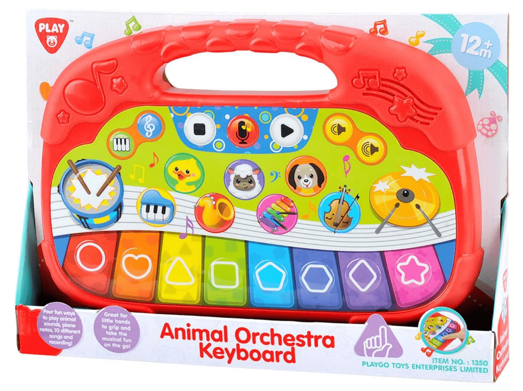PlayGo Animal Orchestra Keyboard 1350 - Colorland Toys