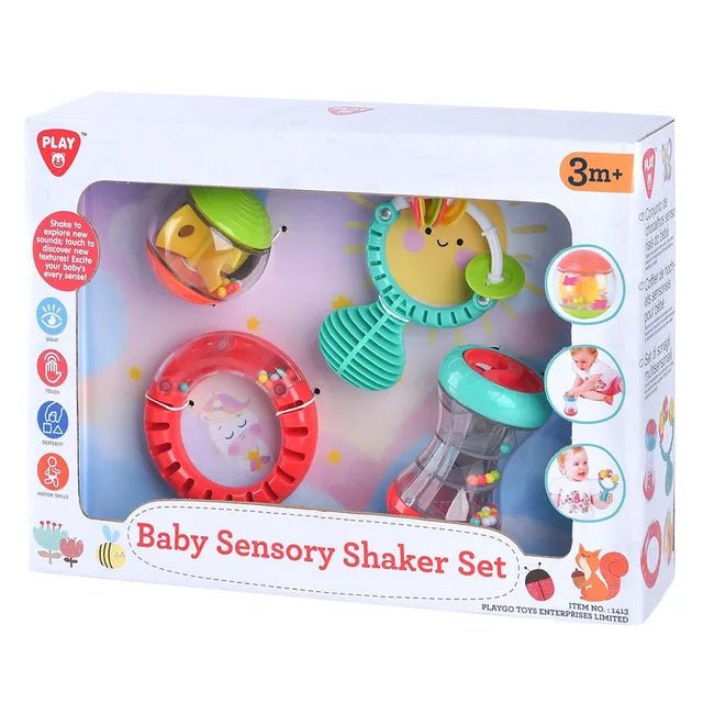 PlayGo Baby Sensory Shaker Set - Colorland Toys