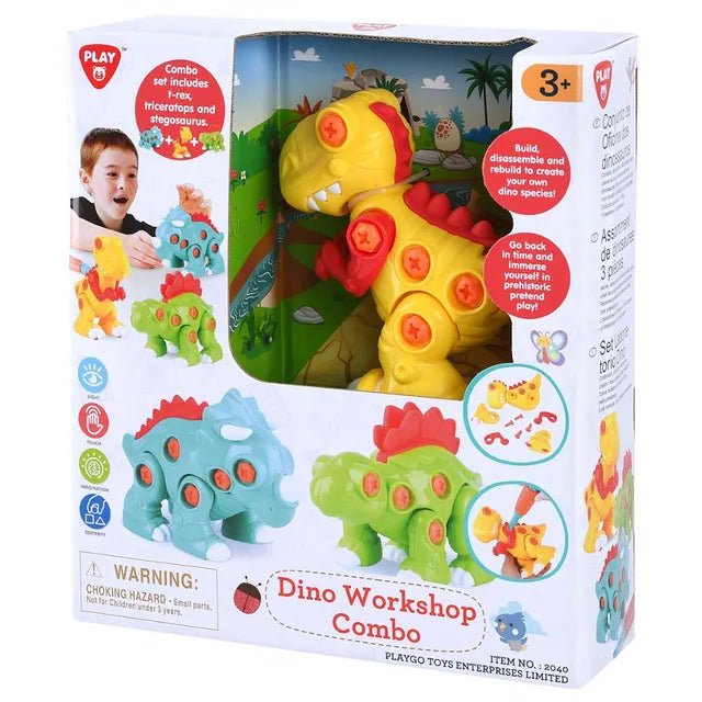 PlayGo Dino Workshop Combo - Colorland Toys