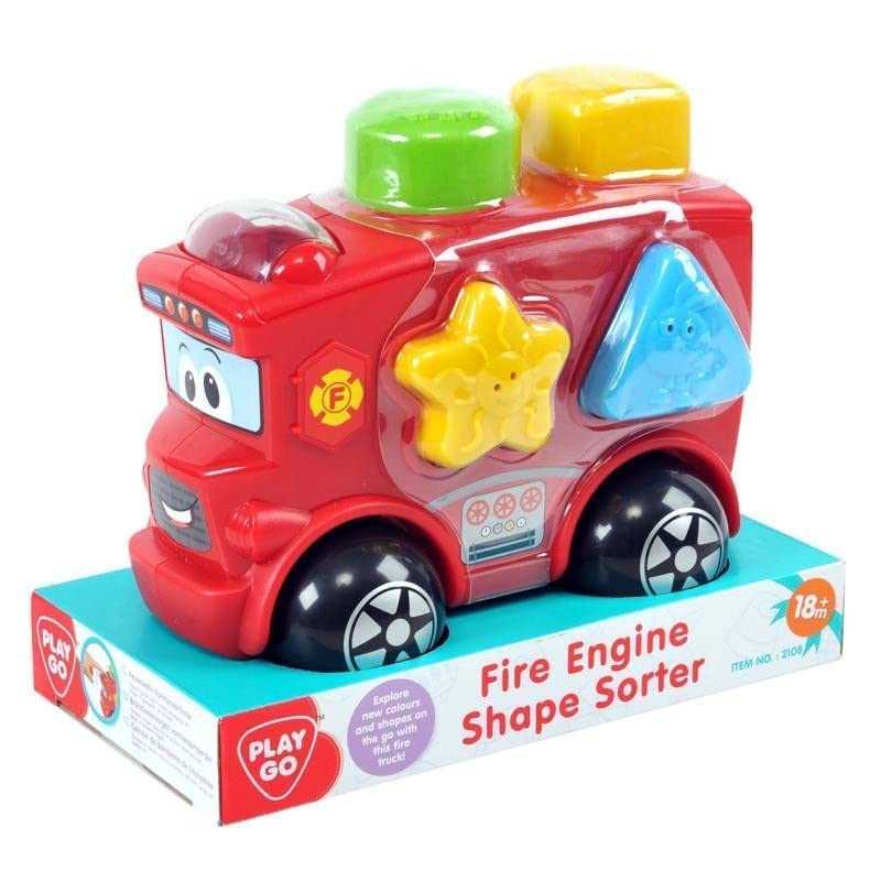 Playgo Fire Engine Shape Sorter 2109 - Colorland Toys