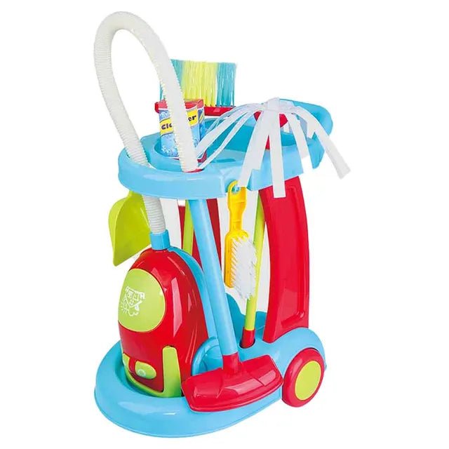 Playgo House Cleaning Trolley with Vaccum Cleaner 3482 - Colorland Toys