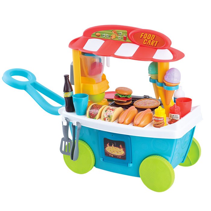 PlayGo Mobile Cafe Cart - 32pcs 3518 - PL - Colorland Toys
