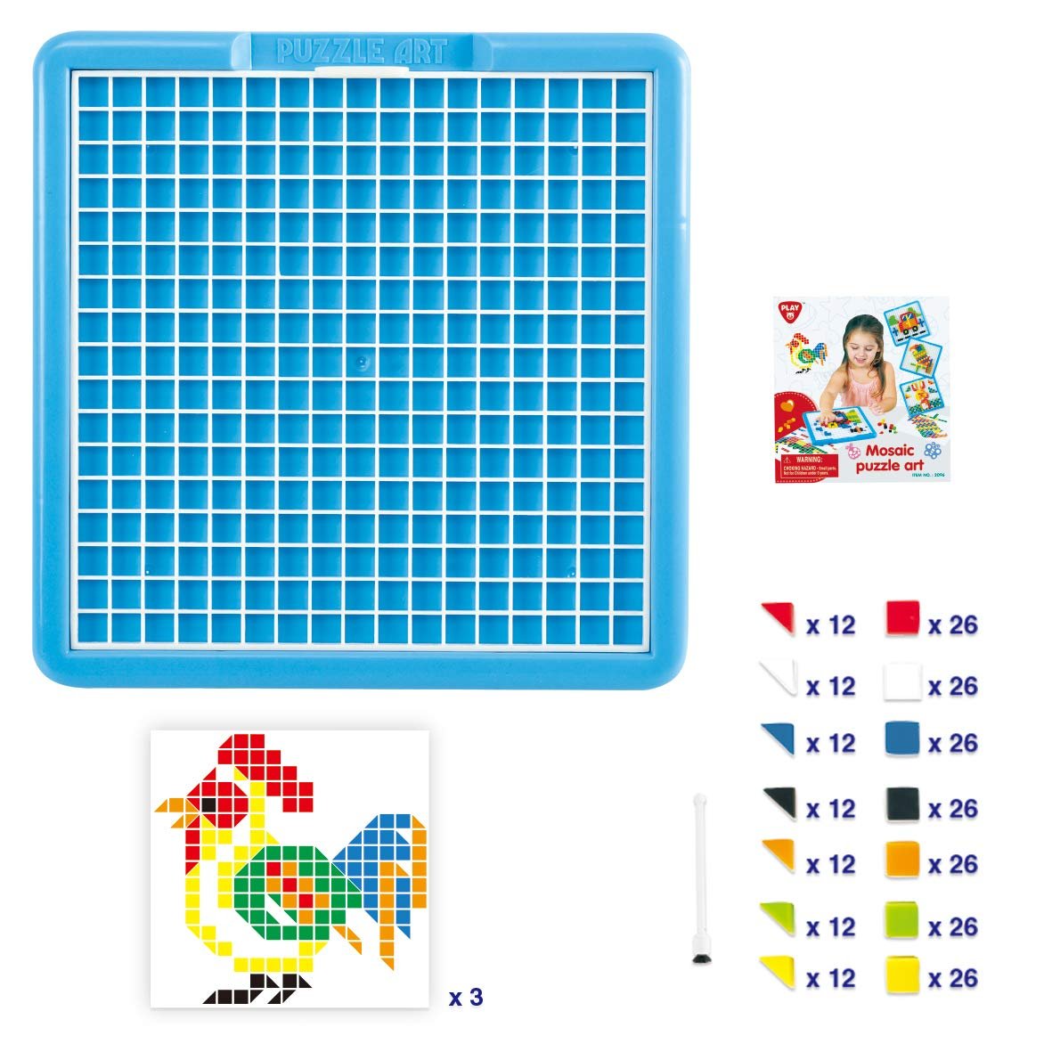 PlayGo Mosaic Puzzle Art 260pcs 2097 — image 3