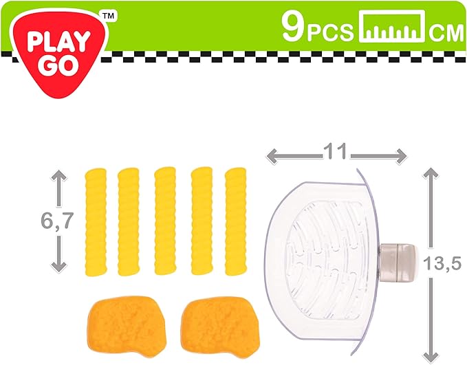 PlayGo Power Air Fryer - 13 Pcs 3617 - Colorland Toys