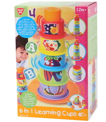 Playgo Rainbow Stacking Cups 1530 - Colorland Toys