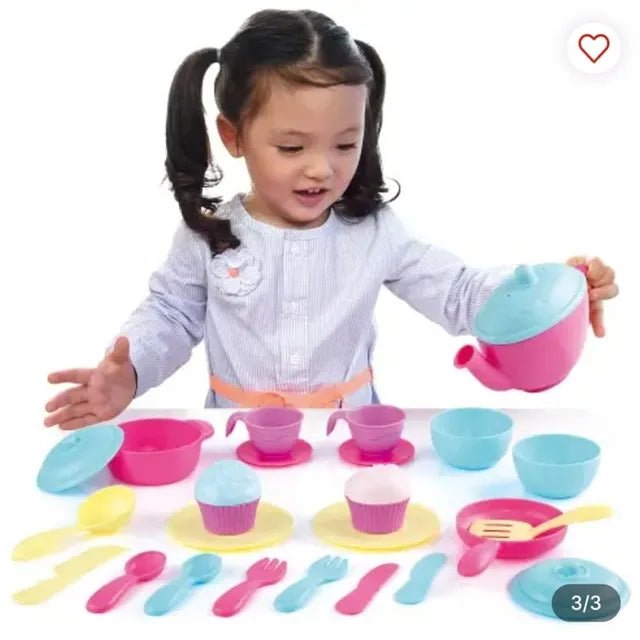 PlayGo Tea Time & Cookware Set - 24 Pcs 6060 - Colorland Toys