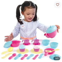 PlayGo Tea Time & Cookware Set - 24 Pcs 6060 - Colorland Toys
