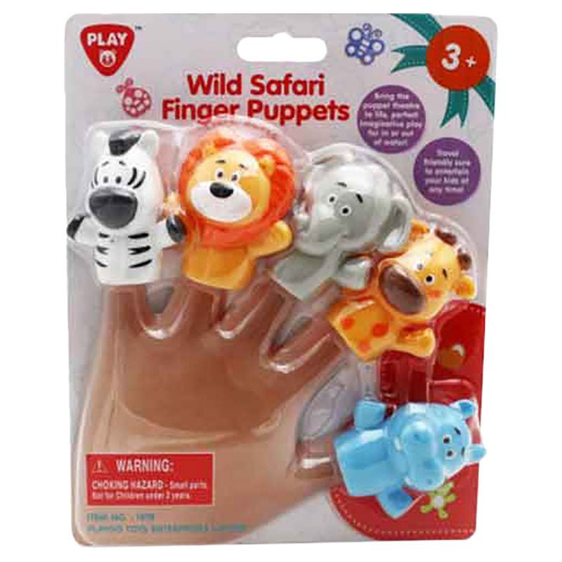 PlayGo Wild Safari Finger Puppets 1878 — image 1