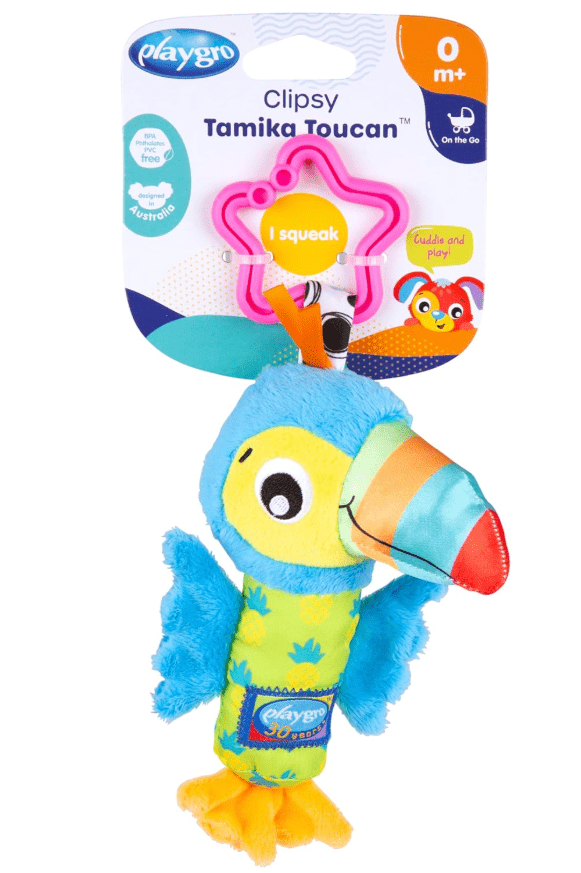 Playgro Clipsy Tamika Toucan - Polybag PG0189045 — image 1