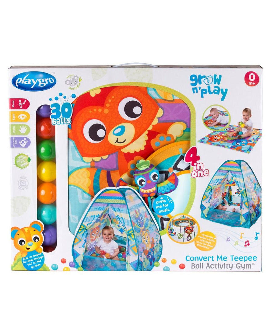 Playgro Convert Me Teepee Tippee Ball Activity Gym PG0187626 — image 2