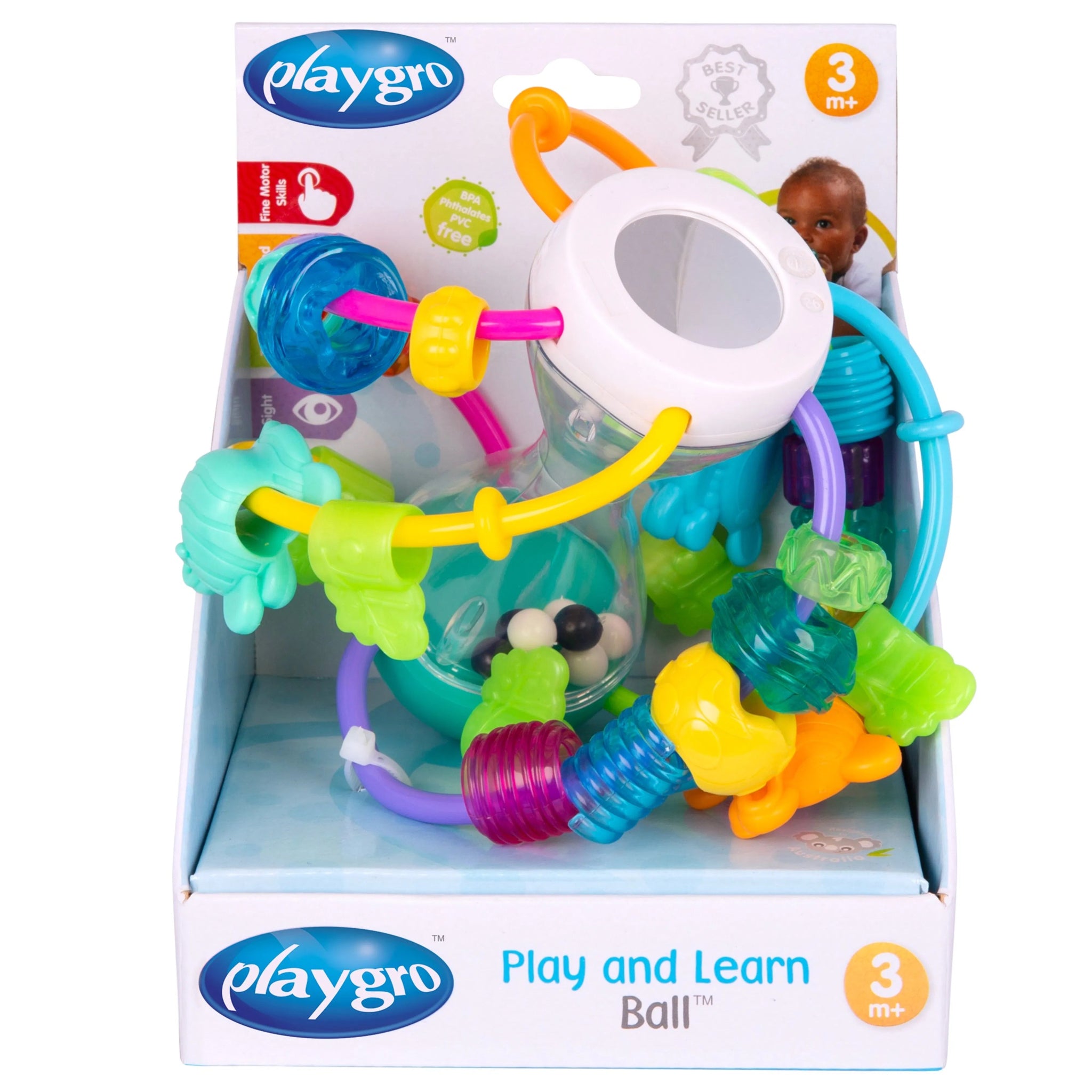 Playgro Play and Learn Ball - Parent - PG4088621 - Colorland Toys