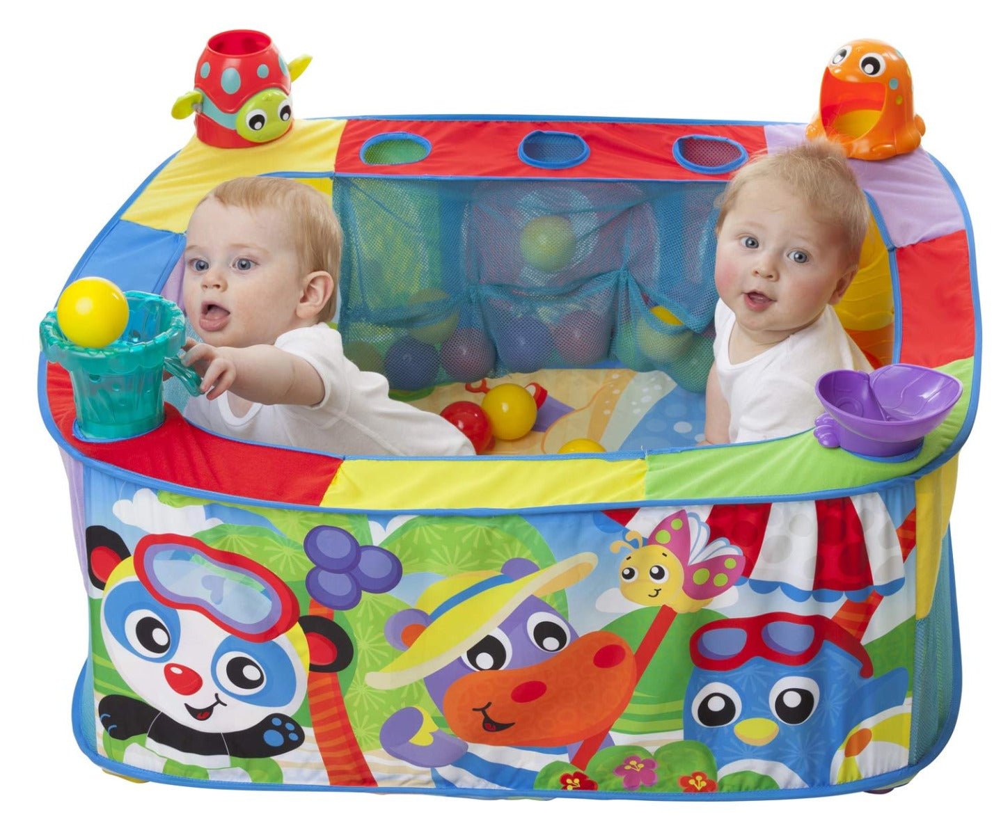 Playgro Pop and Drop Activity Ball Gym PG0186366 - Colorland Toys