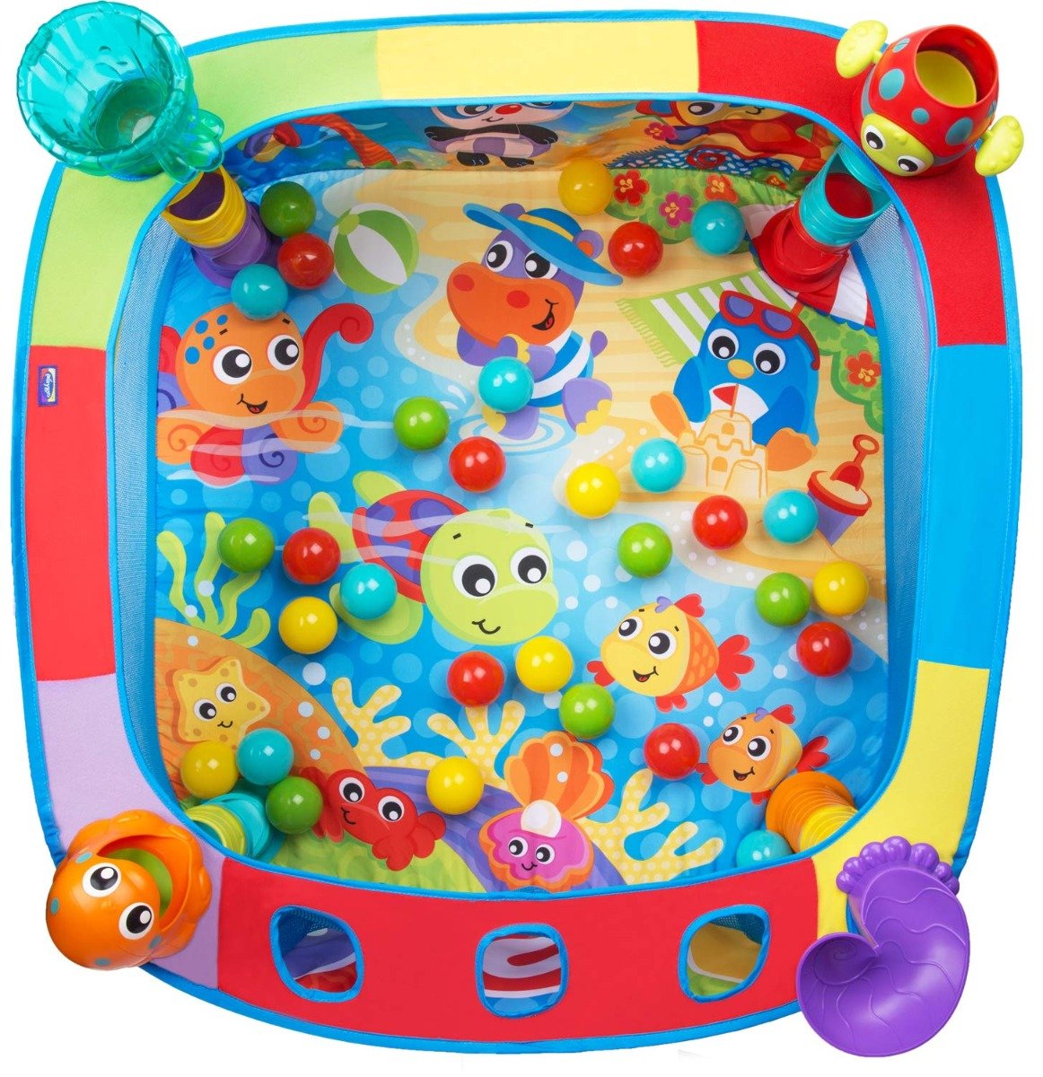 Playgro Pop and Drop Activity Ball Gym PG0186366 - Colorland Toys