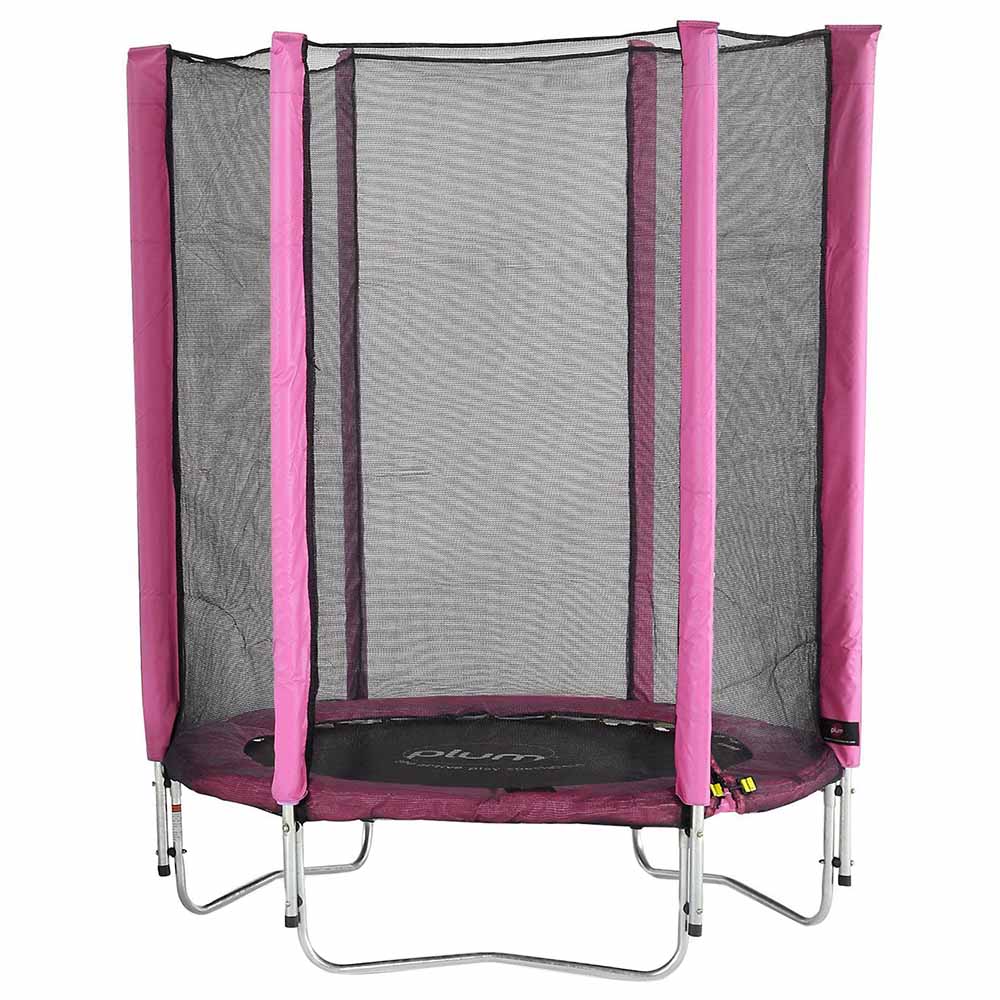 Plum Junior 4.5ft Trampoline Pink 30183 — image 1