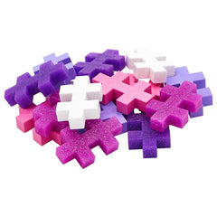 Plus - Plus Big Glitter Tube 15pcs PP3432 - Colorland Toys