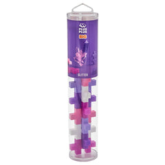 Plus - Plus Big Glitter Tube 15pcs PP3432 - Colorland Toys