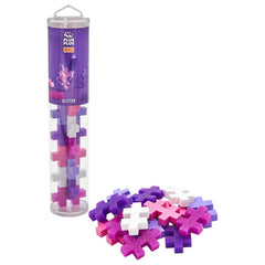 Plus - Plus Big Glitter Tube 15pcs PP3432 - Colorland Toys