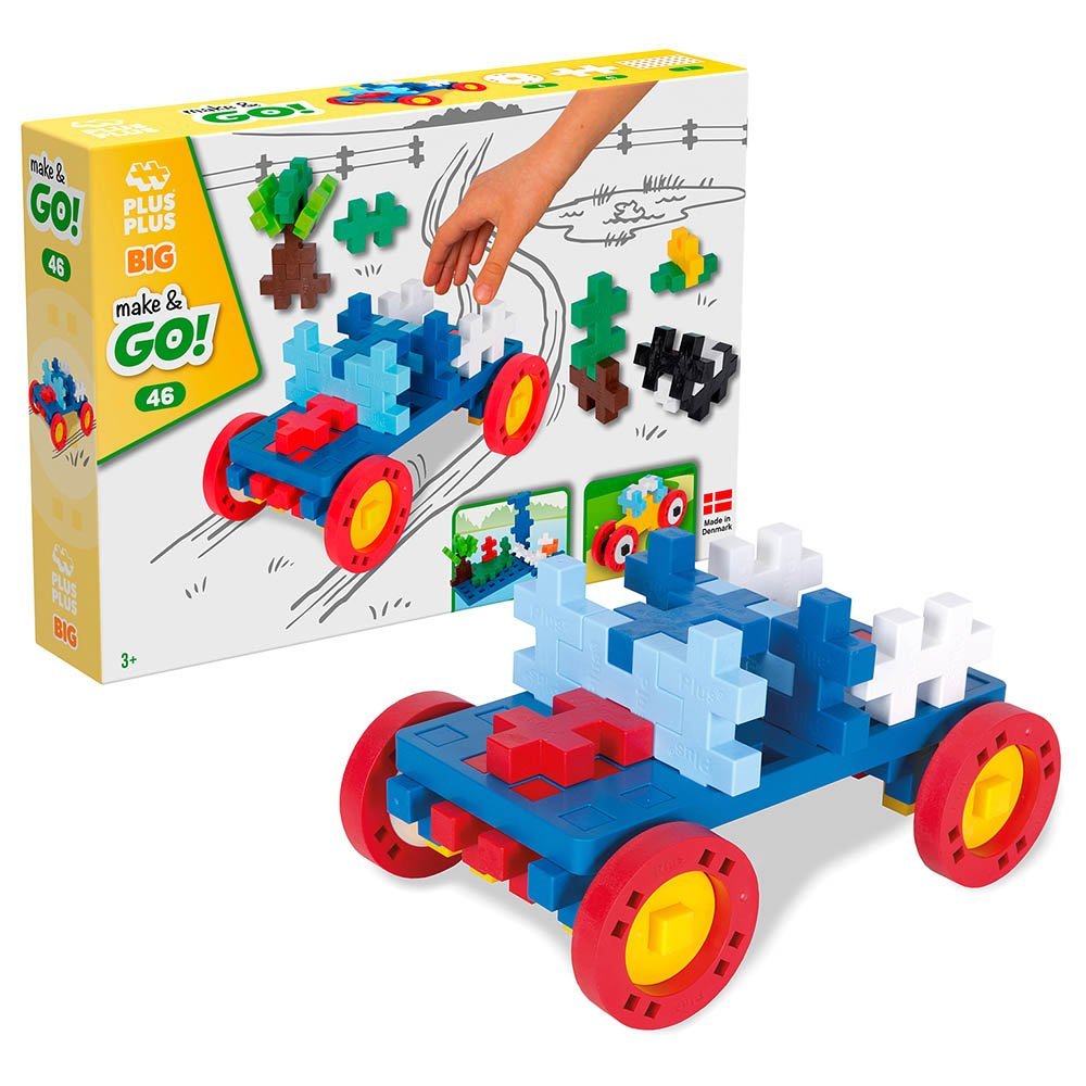 Plus-Plus Big Make & Go! 46pcs PP3422 — image 1