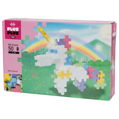 Plus - Plus Big Pastel Unicorn 50pcs PP3227 - Colorland Toys